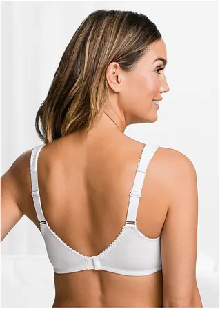 Bonprix Komfort Für Jeden Tag: BH Mit Schöner Spitze - Weiß Cup D