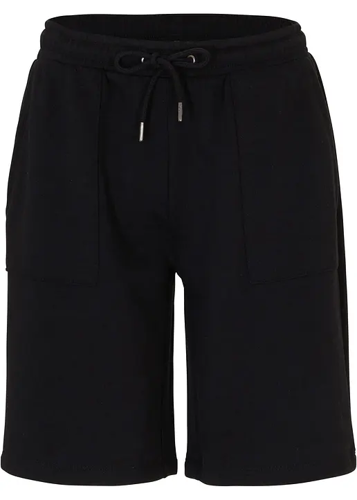 bonprix Komfortabel sitzende Sweat-Shorts mit großen Taschen und Bequembund