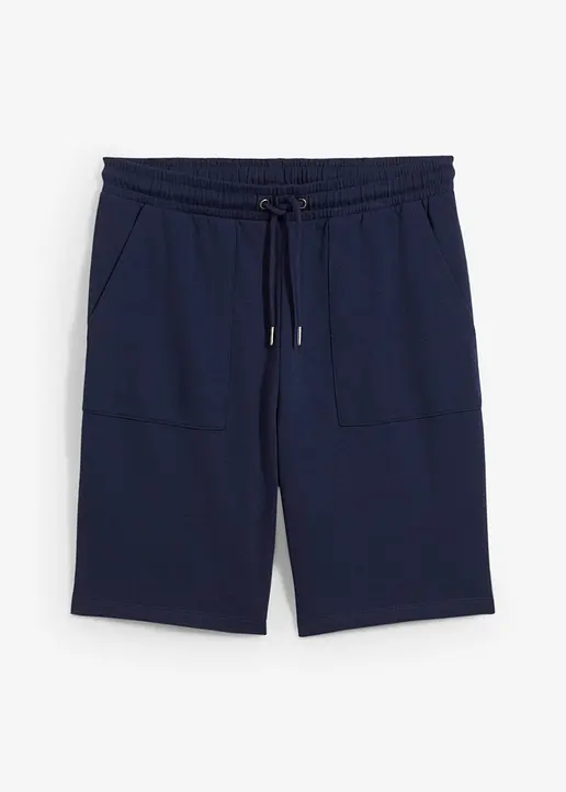 bonprix Komfortabel sitzende Sweat-Shorts mit großen Taschen und Bequembund