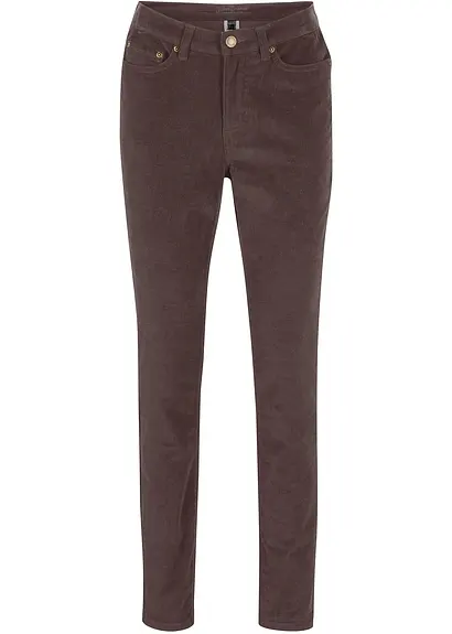 bonprix Komfortable Cordhose mit Stretch und vielseitig kombinierbarer Skinny Fit