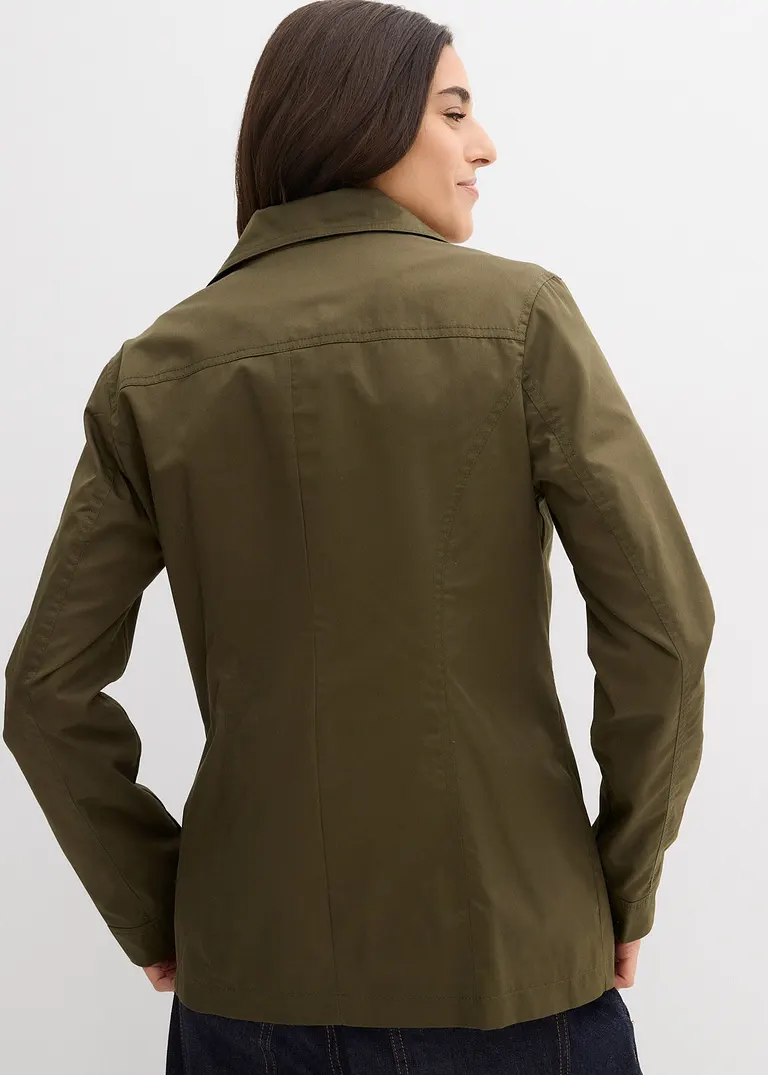 Bonprix Komfortable Jacke Mit Komfortablen Seitentaschen - Grün