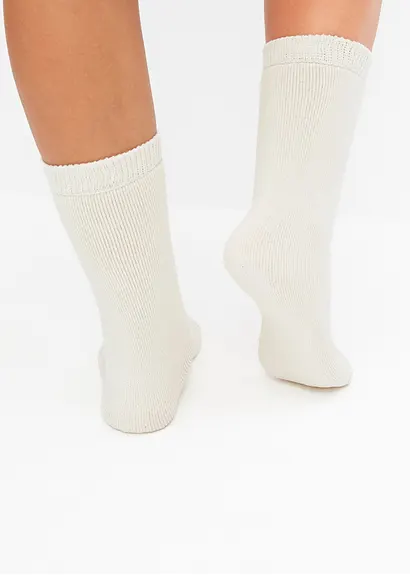 Bonprix Komfortable Thermo Fottee Socken Im 4er-Pack - Damen
