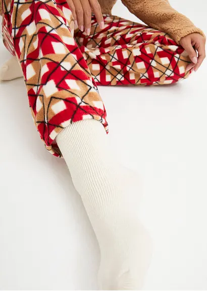 Bonprix Komfortable Thermo Fottee Socken Im 4er-Pack - Damen