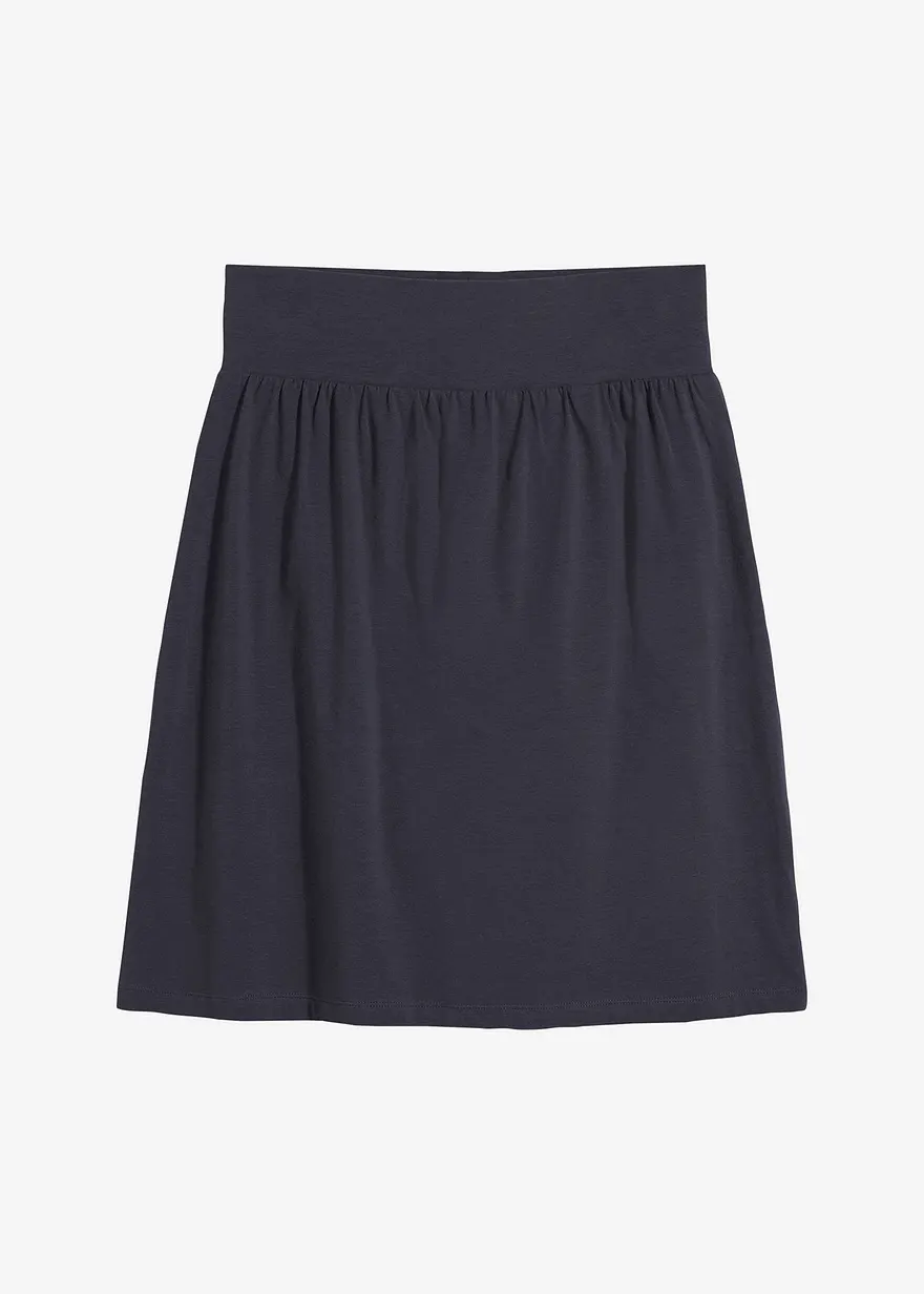 bonprix Komfortabler Rock mit integrierter Radlerhose aus elastischer Baumwolle