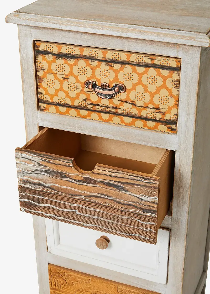 Bonprix Kommode Im Retrolook - Beige Kommode - Wohnen & Garten