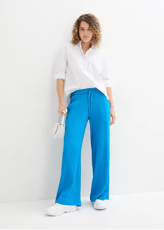 Bonprix Körperumspielende Crinkle-Hose Aus 100% Viskose Für Ein Wohlfühl-Komfort