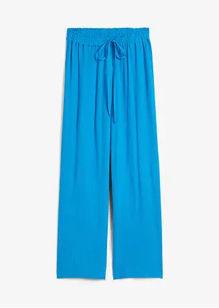 bonprix Körperumspielende Crinkle-Hose aus 100% Viskose für ein Wohlfühl-Komfort