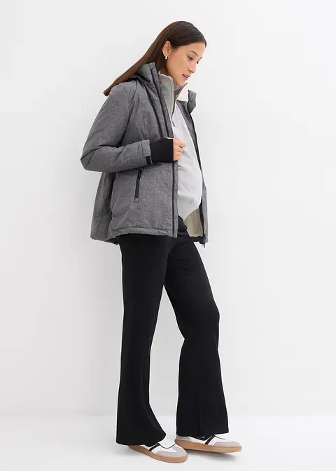 Bonprix Kuschelig Mit Teddyfleece Gefütterte Jacke Für Die Schwangerschaft Und Danach
