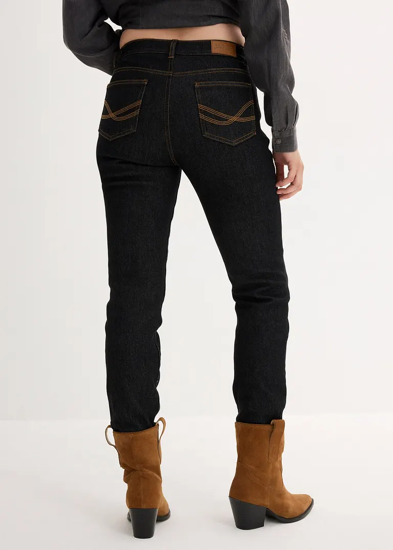 Bonprix Kuschelige Und Gefütterte Thermojeans In Slim Fit
