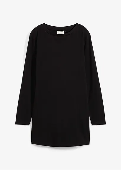 bonprix langärmeliges Umstandshirt mit Stillfunktion aus Bio-Baumwolle
