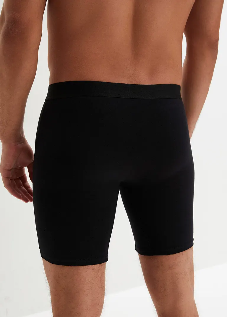 Bonprix Lange Boxershorts In Figurnaher Passform Im Legeren Stil - Herren