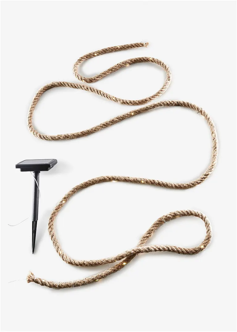 bonprix Lange Solar Lichterkette mit 50 LED´s - beige