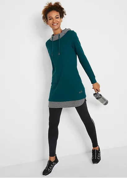 Bonprix Langes Sweatshirt Mit Passender Leggings (2-tlg. Set)