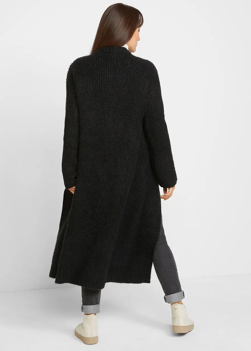 Bonprix Langgeschnittener Strickmantel Im Modischen Oversizelook - Damen