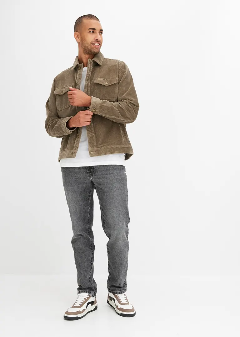 Bonprix Lässig Geschnittene Stretchjeans Mit Leichter Waschung