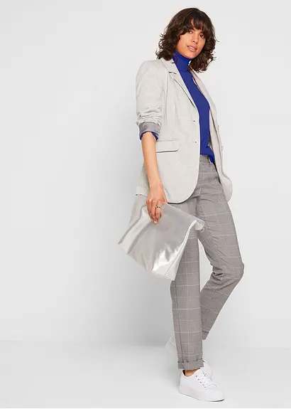 Bonprix Lässig Geschnittener Rollkragenpullover - Blau - Damen