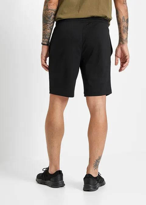 Bonprix Lässig Leichte Sporthose Aus Funtkionsmaterial - Schwarz - Herren