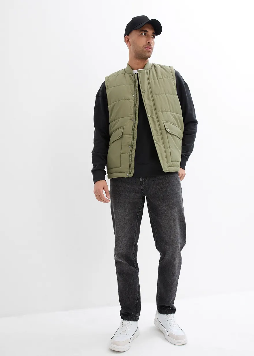 Bonprix Lässig Verkürzte Cropped Stretch-Jeans Mit Leichter Waschung