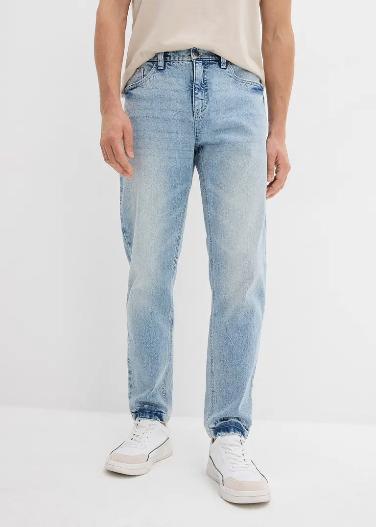 Bonprix Lässig Verkürzte Cropped Stretch-Jeans Mit Leichter Waschung