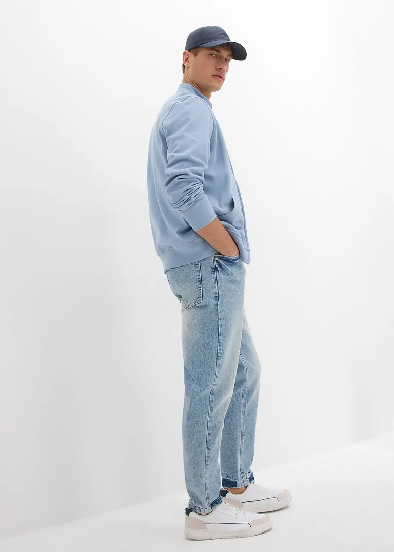 Bonprix Lässig Verkürzte Cropped Stretch-Jeans Mit Leichter Waschung