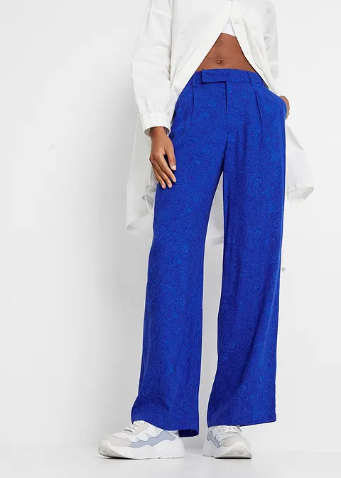 Bonprix Lässige Hose Mit Weitem Bein Und Seitlichen Eingriffstaschen