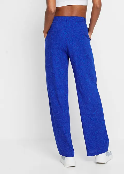 Bonprix Lässige Hose Mit Weitem Bein Und Seitlichen Eingriffstaschen