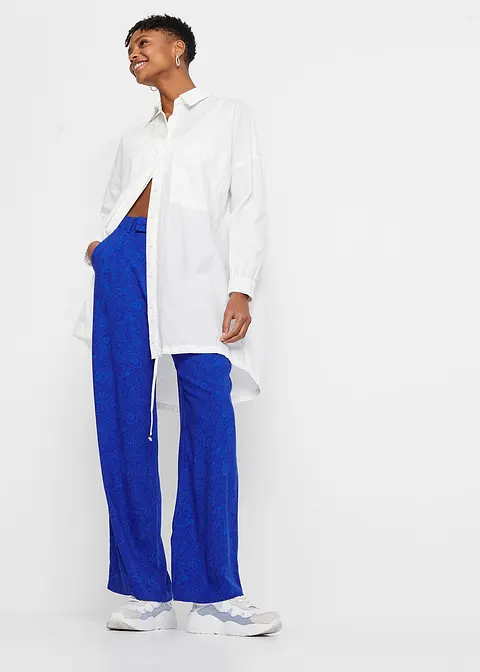 Bonprix Lässige Hose Mit Weitem Bein Und Seitlichen Eingriffstaschen