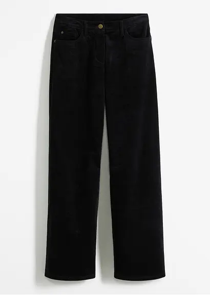 bonprix Lässige Marlene-Stretch-Hose mit ausgestelltem Bein