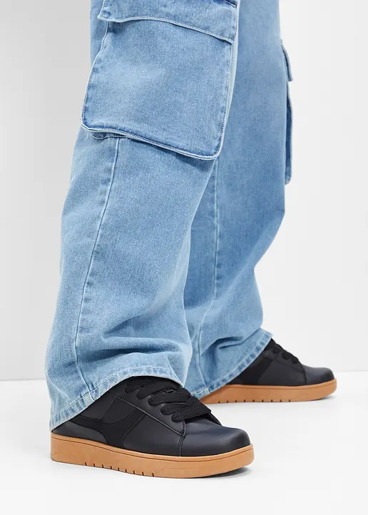 Bonprix Lässige Sneaker Im Skater Look - Schwarz - Damen