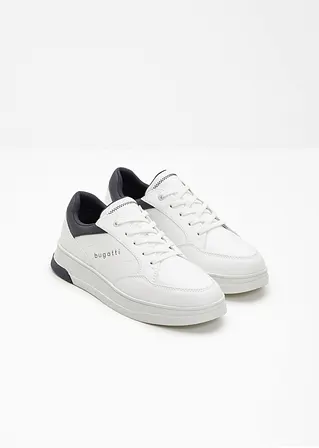 Bonprix Lässiger Bugatti Sneaker Im Sportlichen Design - Weiß