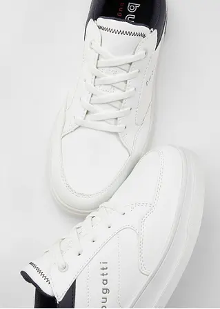 Bonprix Lässiger Bugatti Sneaker Im Sportlichen Design - Weiß