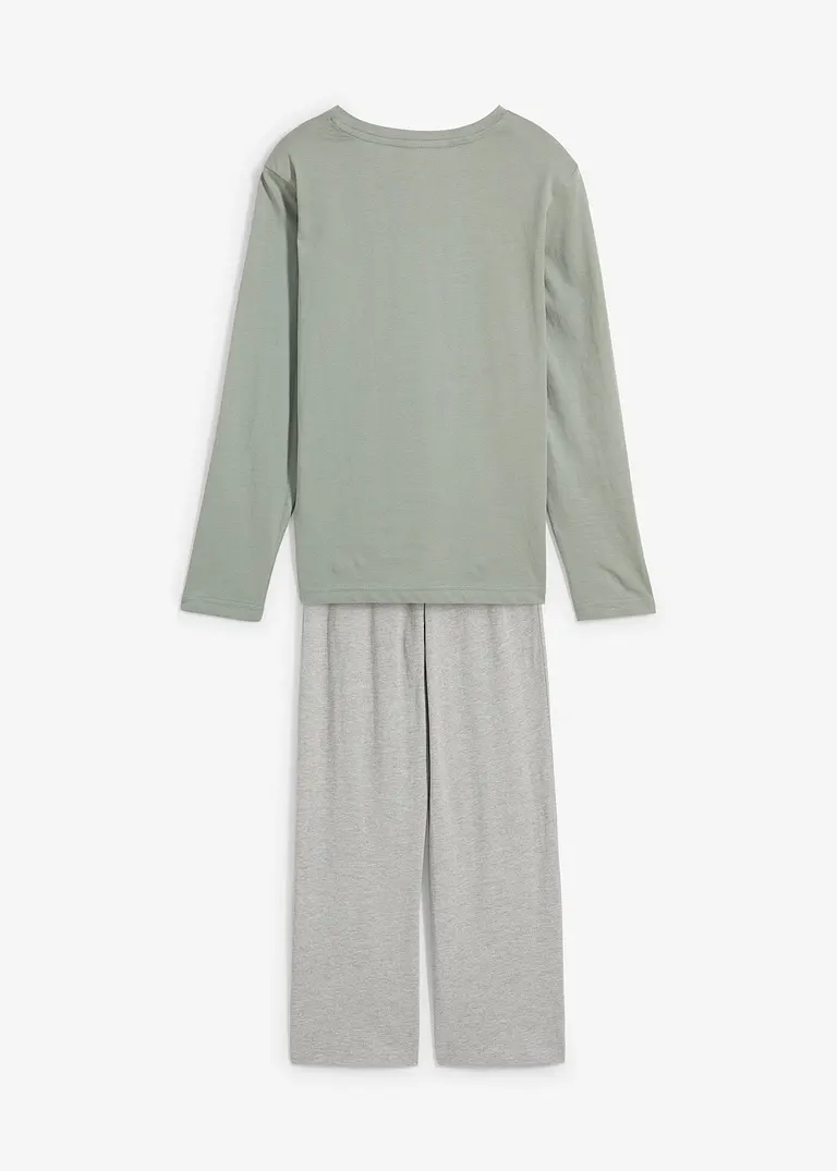 Bonprix Lässiger Jungen Pyjama Mit Bio-Baumwolle - Kinder