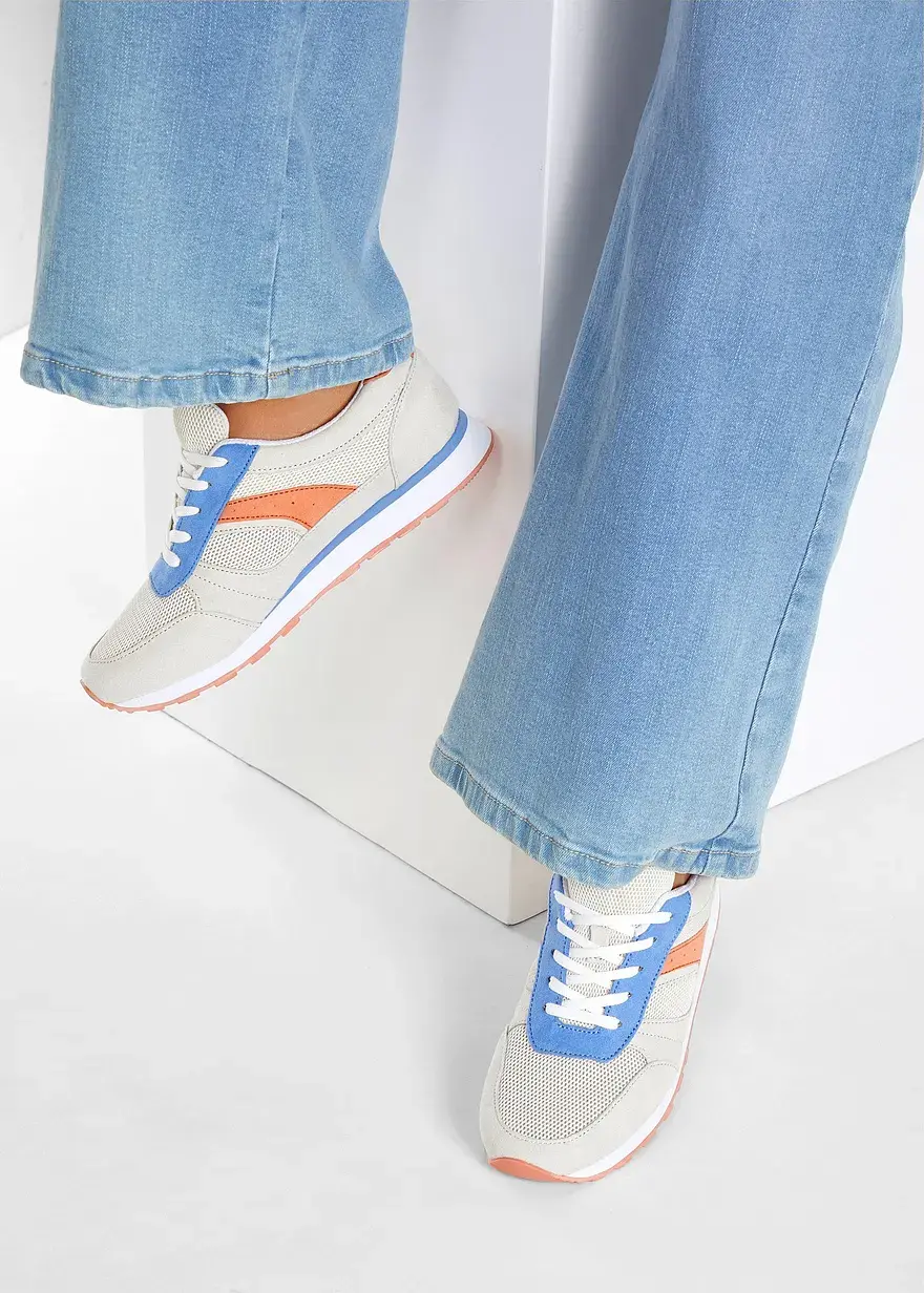 Bonprix Lässiger Sneaker Im Sportiven Look - Beige - Damen