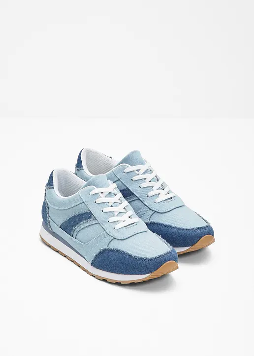 Bonprix Lässiger Sneaker Im Sportiven Look - Blau - Damen