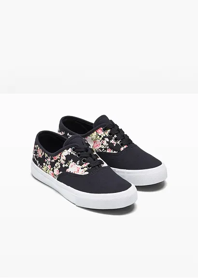 Bonprix Lässiger Sneaker Im Sportlichen Design - Schwarz