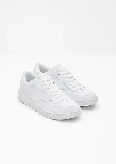 Bonprix Lässiger Sneaker Im Sportlichen Design - Weiß - Herren