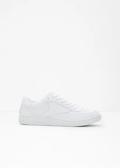 bonprix Lässiger Sneaker im sportlichen Design - weiß - Herren