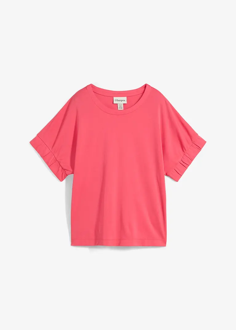Bonprix Lässiges Shirt Mit Weiten Ärmeln - Pink - Damen