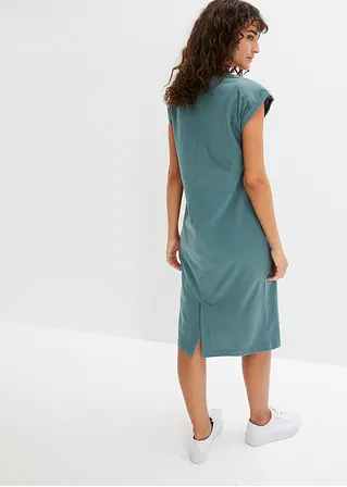 Bonprix Lässiges Shirtkleid Mit Rundhalsausschnitt Und Schulterpolstern