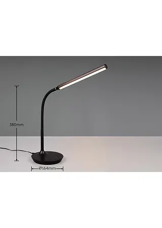Bonprix LED Schreibtischleuchte Mit Verschiedenen Lichtfarben - Schwarz
