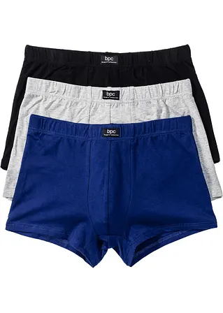 bonprix Legere Herren Boxershorts in figurnaher Passform im 3er-Pack