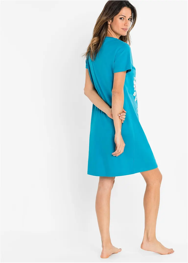 Bonprix Legeres Nachthemd Im Doppelpack Aus Bio-Baumwolle Im Umstellungsprozess