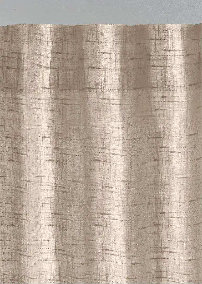 Bonprix Leicht Fallende Fertiggardine In Leinen-Optik