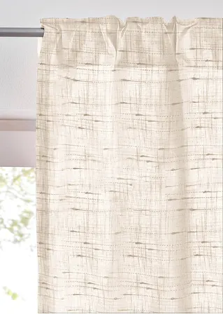 Bonprix Leicht Fallende Fertiggardine In Leinen-Optik