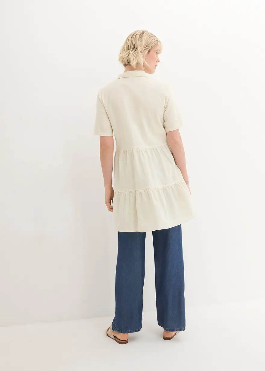 Bonprix Leichte Schwangerschwaftsbluse Mit Stillfunktion Aus Leinen