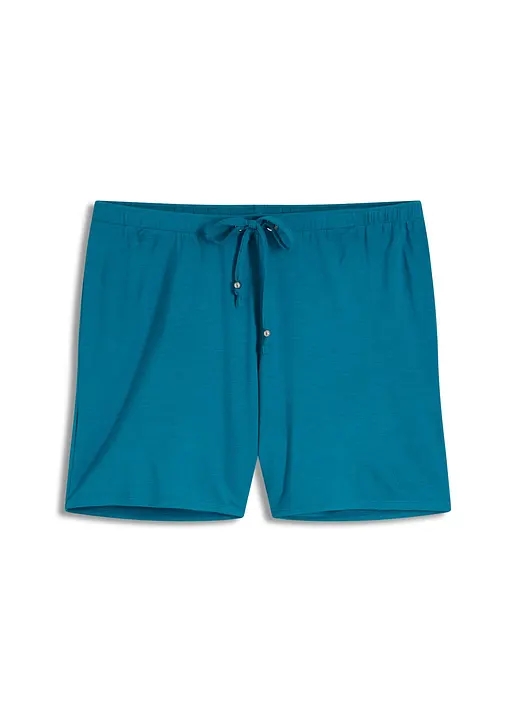bonprix Leichte Strandshorts in modischer und bedeckender Länge - petrol