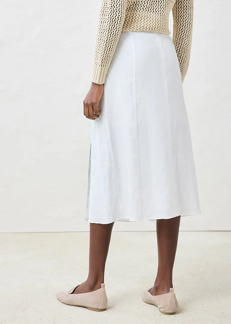 Bonprix Leinenrock Ist Ein Sommer-Begleiter Mit Passendem Bindegürtel