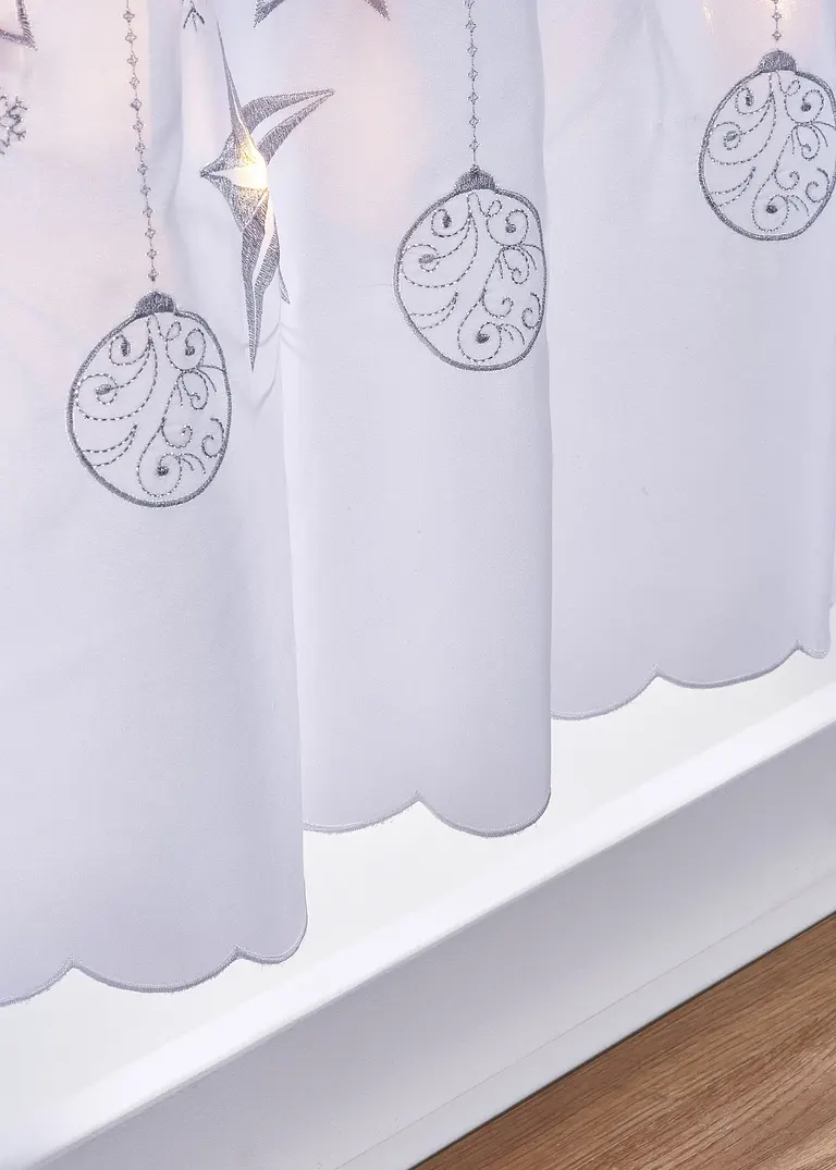 Bonprix Leuchtende Sterne Für Dein Küchenfenster - Weiß Lochleiste