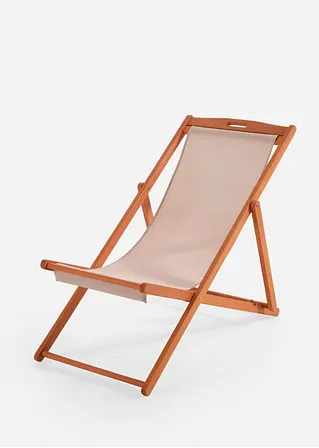 bonprix Liegestuhl für entspannte Stunden im Freien - grau