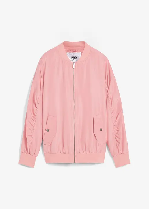 bonprix Locker geschnittene Blouson-Jacke - rosa - Damen